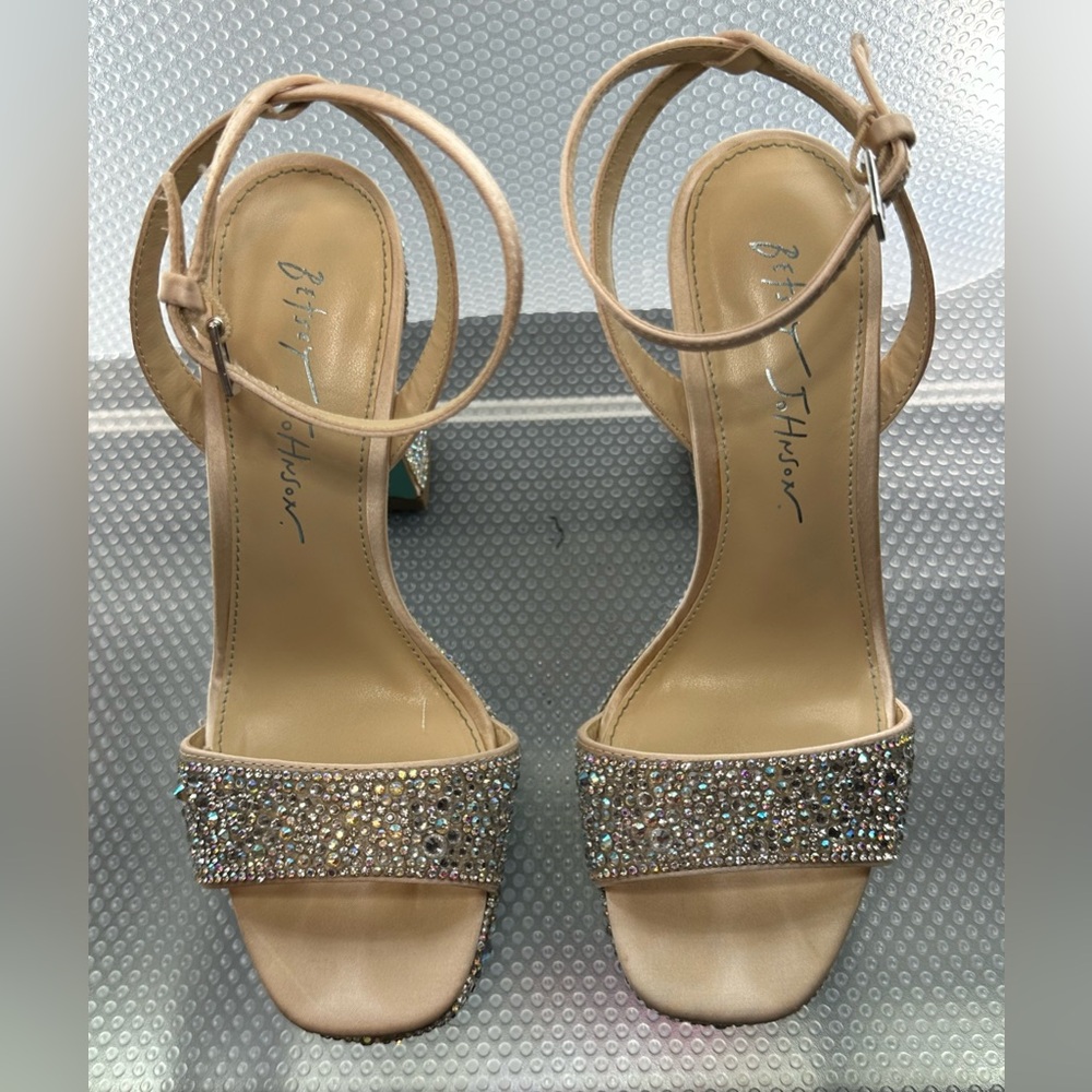Betsey Johnson Women's Beth Platform Evening Sandals Size 6.5